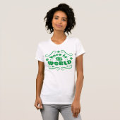世の中だ Tシャツ (正面フル)