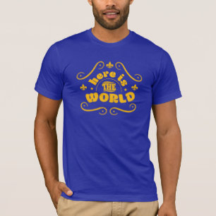 世の中だ Tシャツ