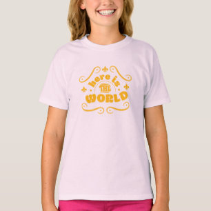 世の中だ Tシャツ