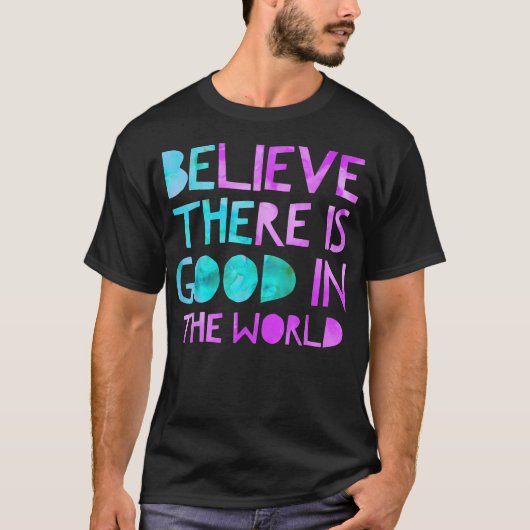 世の中に信じ善があるならK Tシャツ (正面)