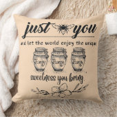 世の中に甘みを持ち帰る クッション (ブランケット)