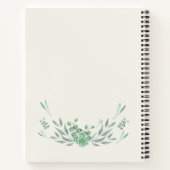 世の中に見たい変化になれ ノートブック (裏面)