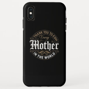 世の中のお母さんにありがとう iPhone XS MAXケース
