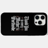 世の中のお母さんにありがとう Case-Mate iPhoneケース (裏面 (横))