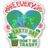 世の中のまわりには保清々だ シール (正面)