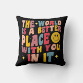 世の中は君に有利だ クッション (裏面)