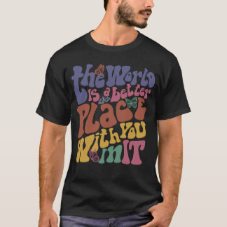 世の中は君に有利だ Tシャツ