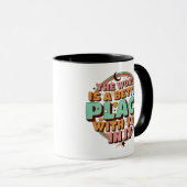 世の中は君に有利な先生 マグカップ (正面右)