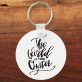 世の中は君の味方だ キーホルダー (正面)