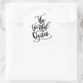 世の中は君の味方だ ラウンドシール (バッグ)