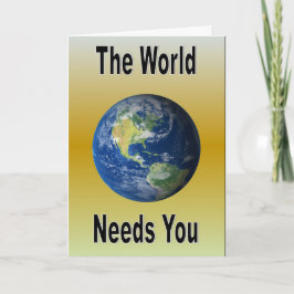 世の中は君を必要としている カード