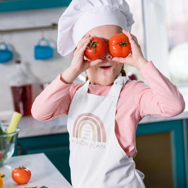世の中をもっとましなエプロンにする 子供用エプロン