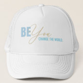 世の中を変えよう キャップ (正面)