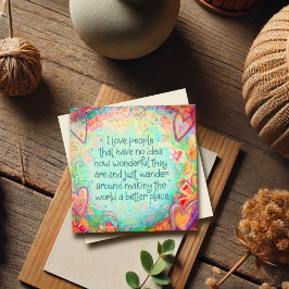 世の中を良くしてくれてかわいらしありがとう 招待状