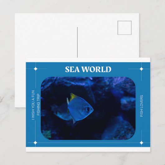 世の中を見る ポストカード (正面/裏面)