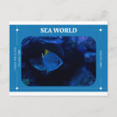 世の中を見る ポストカード (正面)