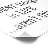 世の最高の中は事物ではない フォトプリント            (角)