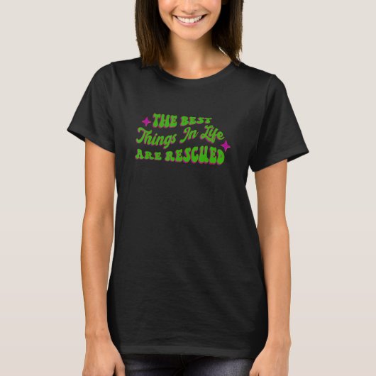 世の最高の中は救われる Tシャツ (正面)