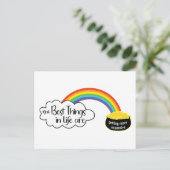 世の最高の中は金がかかってきた ポストカード (スタンド正面)