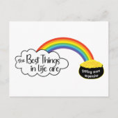 世の最高の中は金がかかってきた ポストカード (正面)