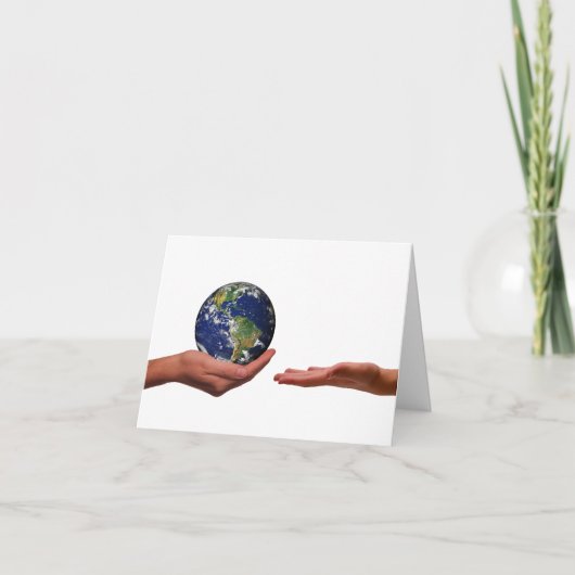 世もし界に与えもらえた カード (正面)