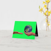 世もし界に与えもらえる。カードカード カード (黄色い花)