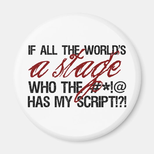 世もし界はステージ... マグネット (正面)