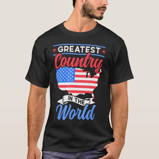 世もっとも偉大界のアメリカ合衆国アメラ Tシャツ (正面)