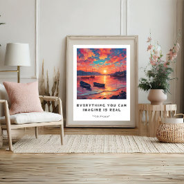 世やる気を起こさせる想像知は実在人物 ポスター