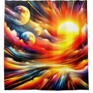 世アート界 シャワーカーテン