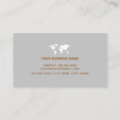 世エレガント界地図 名刺 (裏面)