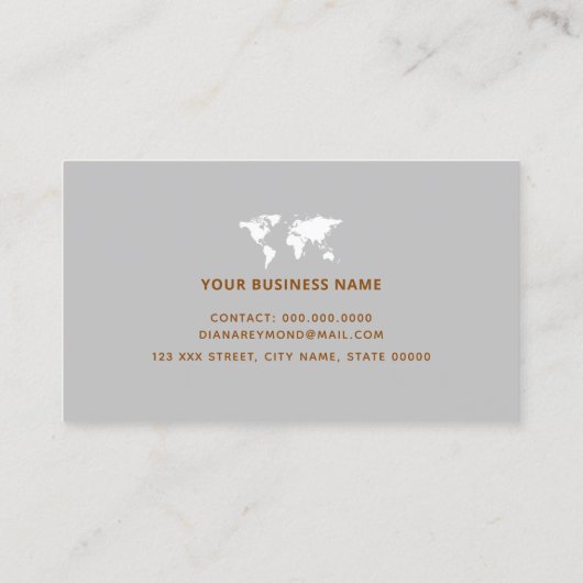 世エレガント界地図 名刺 (裏面)