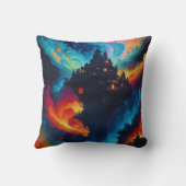 世カラフル界 クッション (裏面)