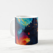 世カラフル界 コーヒーマグカップ (正面左)