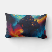 世カラフル界 ランバークッション (裏面)