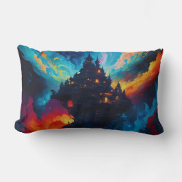 世カラフル界 ランバークッション