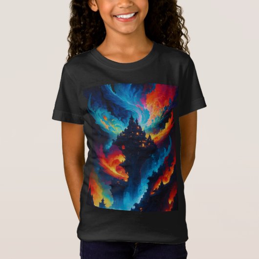 世カラフル界 Tシャツ (正面)