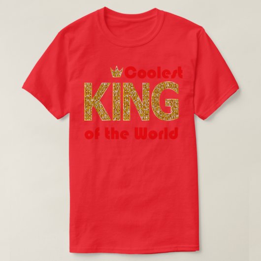 世クール界の王 Tシャツ (デザイン正面)