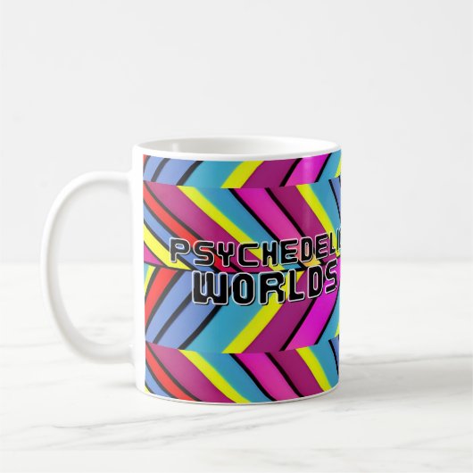 世サイケデリック界 コーヒーマグカップ (左)