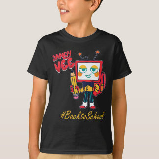世ダンディ界悪党 | 新学期付きVee漫画 Tシャツ