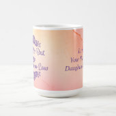 世パーソナライズされた最高の界の義母 コーヒーマグカップ (中央)