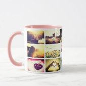 世パーソナライズされた最高の界は君を愛して… マグカップ (左)