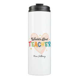 世パーソナライズされた界の最高の先生 タンブラー