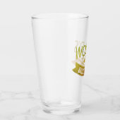 世モダン界の最高のパパタイポグラフィ父の日 タンブラーグラス (右)