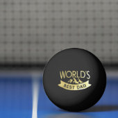 世モダン界の最高のパパタイポグラフィ父の日 卓球ボール (ネット)