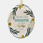 世モダン界の最高の娘 セラミックオーナメント (右)