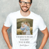 世モダン界写真父の日 Tシャツ