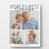 世モダン界最高の大老3枚の写真 フォトプラーク (正面)