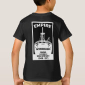 世代のウインドラウシュ Tシャツ (裏面)