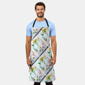 世代の花のライフサイクルの変更 エプロン (着用した状態)